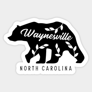 Waynesville North Carolina Tourist Souvenir Sticker